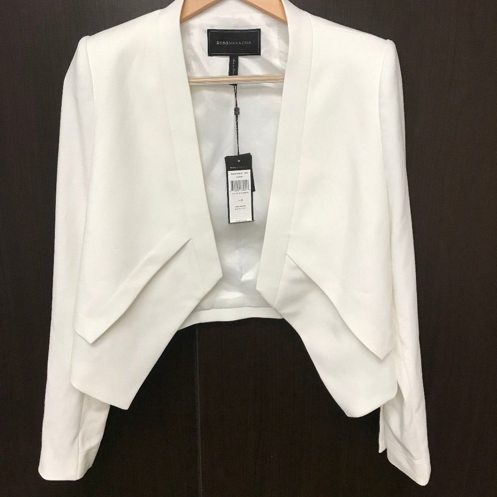 BCBG Maxazria White/Ivory Blazer